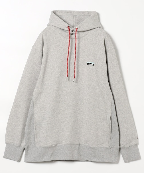 ECO HYBRID MINI BOX LOGO EMBROIDERY SWEAT HOODIE