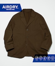 AIRDRY HIGH TECH YARN  高機能素材 テーラードジャケット リラックスフィット