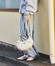 別注 サイドベルト ショルダー ギャザーバッグ