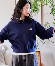 【1月30日12:00～販売開始】別注 裏毛 ワンポイント スウェットプルオーバー