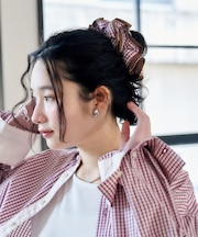 【1月30日12:00～販売開始】別注 マルチストライプ シュシュ