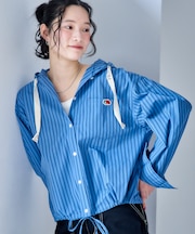 別注 マルチカラーフード付き ショートシャツ