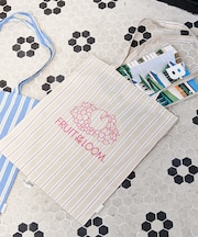 【1月30日12:00～販売開始】別注 マルチストライプ A4サイズ トートバッグ