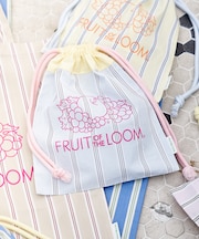 【1月30日12:00～販売開始】別注 マルチストライプ 巾着バッグ