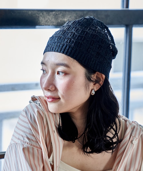 かぎ編み ニット帽｜フリークスストアの通販｜&mall（アンドモール