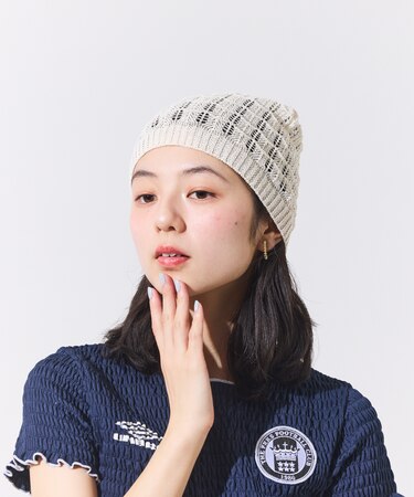 かぎ編み ニット帽