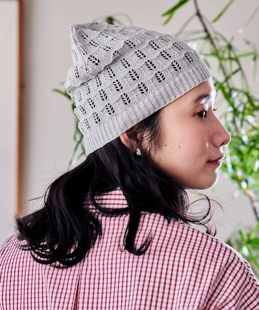 かぎ編み ニット帽