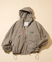 別注 チェック フード ジップシャツジャケット