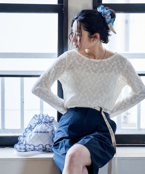 ストレッチ レース トップス｜フリークスストアの通販｜&mall（アンド