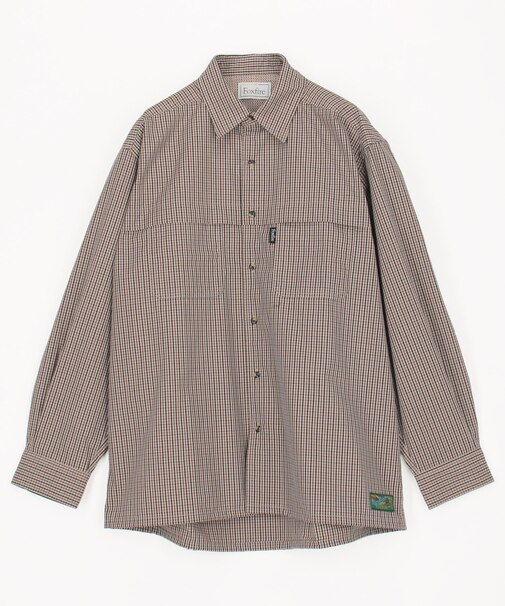 別注 フィッシングポケット ロングスリーブ スピンドルシャツ