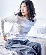 ミニハート刺繍 ロンT