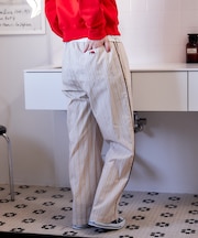 【1月30日12:00～販売開始】別注 マルチストライプ イージーパンツ