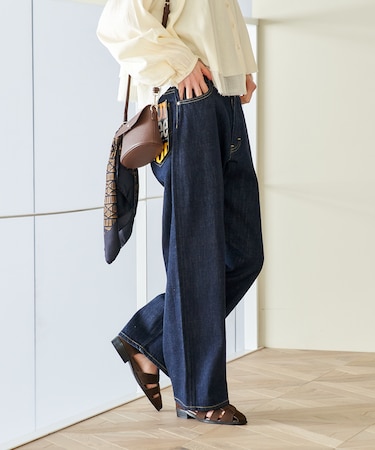 別注 101 RIDERS WIDE LEG DENIM