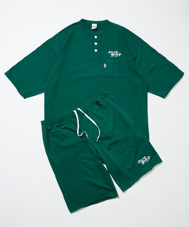 【新色追加】別注 KANNAIGI by Healthknit 裏毛 セットアップ ユニセックス対応