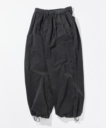フェード加工 ナイロン イージーパンツ