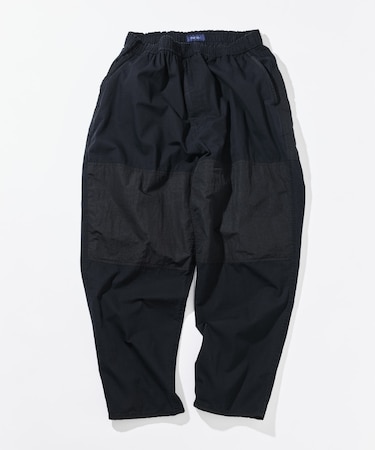 リップストップ ナイロン切り替え カーゴパンツ
