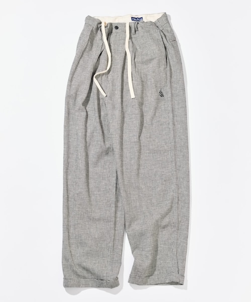 リネン混 ツータックイージーパンツ｜フリークスストアの通販｜&mall