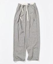 リネン混 ツータックイージーパンツ