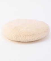 モヘアライクベレー帽