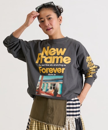 オリジナル フォト プリント ロンT