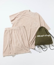 【新色追加】パイルセットアップ ナップサック付き ユニセックス対応