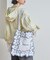 別注 配色フラワーステッチ フラワー刺繍 トートバッグ