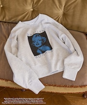 マリリン・モンロー PHOTO PRINT SWEAT SHIRT