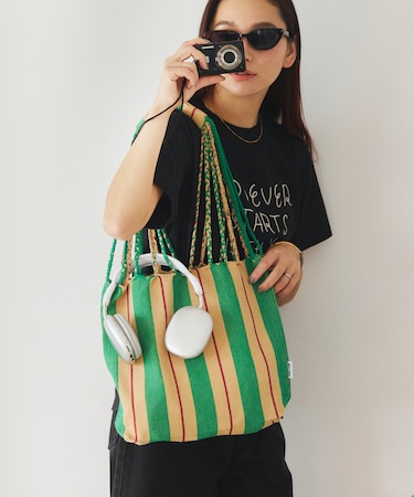 HAMMOCK TOTE S ハンモック ストライプ トートバッグ