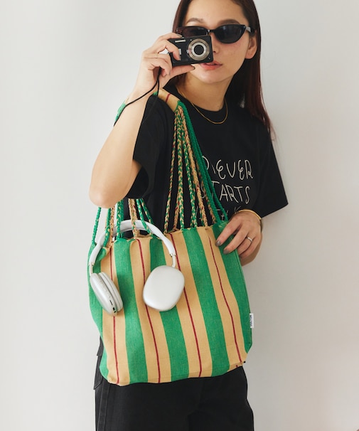 HAMMOCK TOTE S ハンモック ストライプ トートバッグ