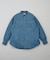 【Japan Exclusive】Chambray Work Shirt Indigo Produced by 金子恵治