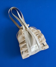 別注 メッシュフリルシューズバッグ