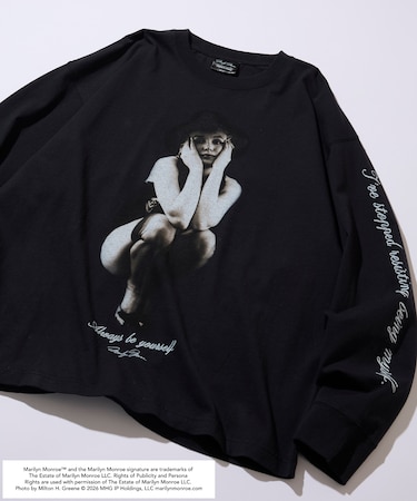 別注 マリリン・モンロー L/Sカットソー “Bus Stop”