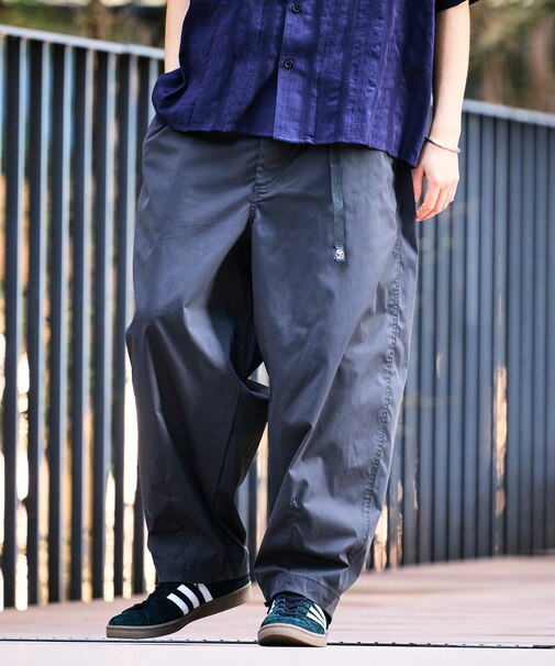 Easy Care Fabric ワイドシルエット クライミングパンツ/吸水速乾/UVカット 【限定展開】