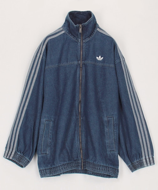 DENIM OVER SIZE TRACKTOP