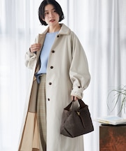 配色 ステンカラーコート