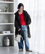 M-65 フェード加工 ロング モッズコート