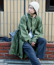 M-65 フェード加工 ロング モッズコート