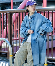 M-65 フェード加工 ロング モッズコート