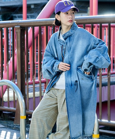 M-65 フェード加工 ロング モッズコート