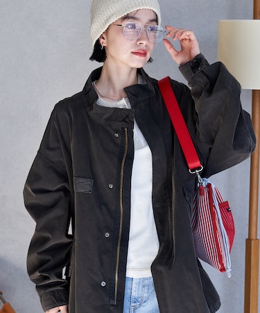 M-65 フェード加工 ショートモッズコート