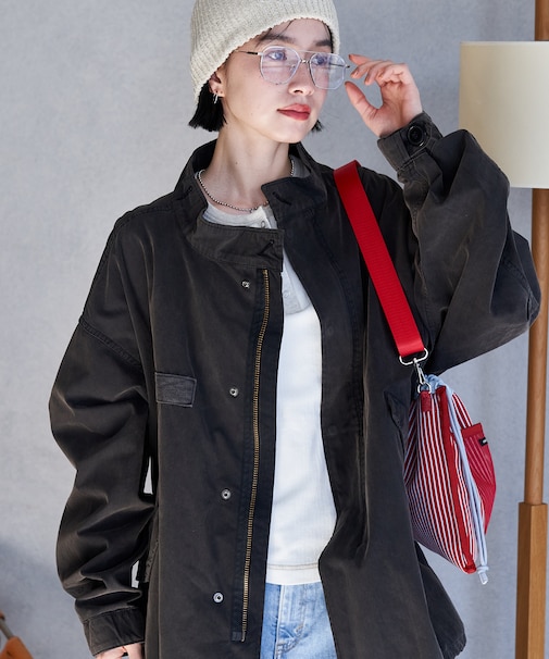 M-65 フェード加工 ショートモッズコート