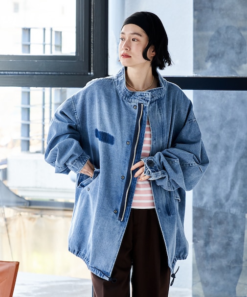 M-65 フェード加工 ショートモッズコート