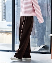 FIT MAGIC  マーベルト スラックスパンツ