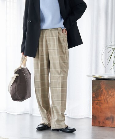 FIT MAGIC  マーベルト スラックスパンツ