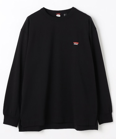 ECO HYBRID BOX LOGO EMBROIDERY L/S TEE