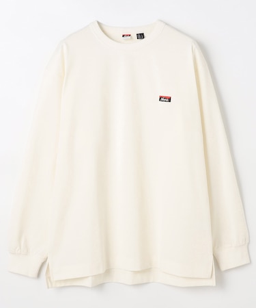 ECO HYBRID BOX LOGO EMBROIDERY L/S TEE