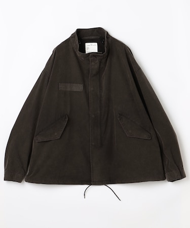 フェード加工 M65 ショートモッズコート