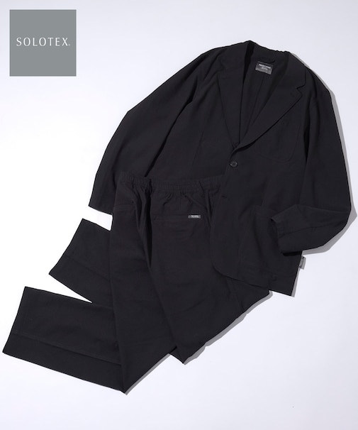 SOLOTEX シアサッカー 2Bジャケット セットアップ