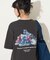 別注 シューズ バックプリント クルーネックTシャツ
