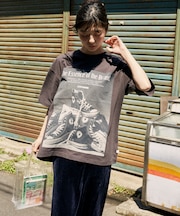 別注 ヴィンテージライク フォト クルーネックTシャツ